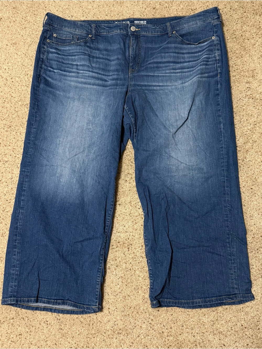 Torrid wide leg jeans (size 26)